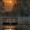 reflection sunset