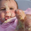 baby birthday cake tongue